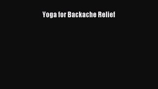 Download Yoga for Backache Relief PDF Free