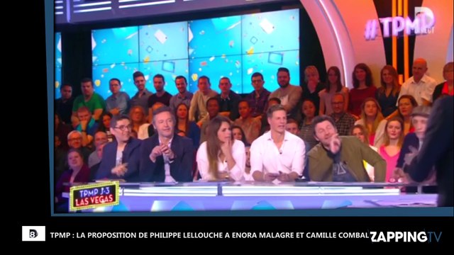 TPMP : Philippe Lellouche embauche Enora Malgré et Camille Combal au théâtre (Vidéo)