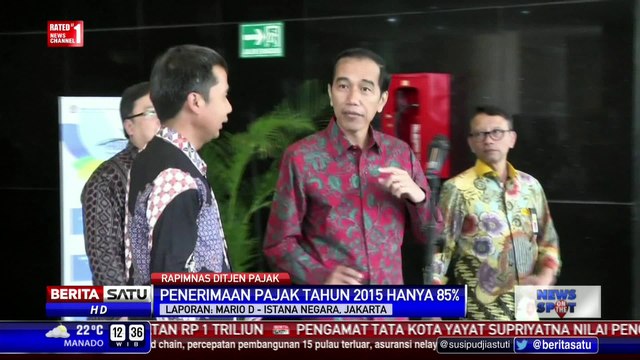 Rapimnas Ditjen Pajak, Presiden: Target Penerimaan Pajak Harus Realistis