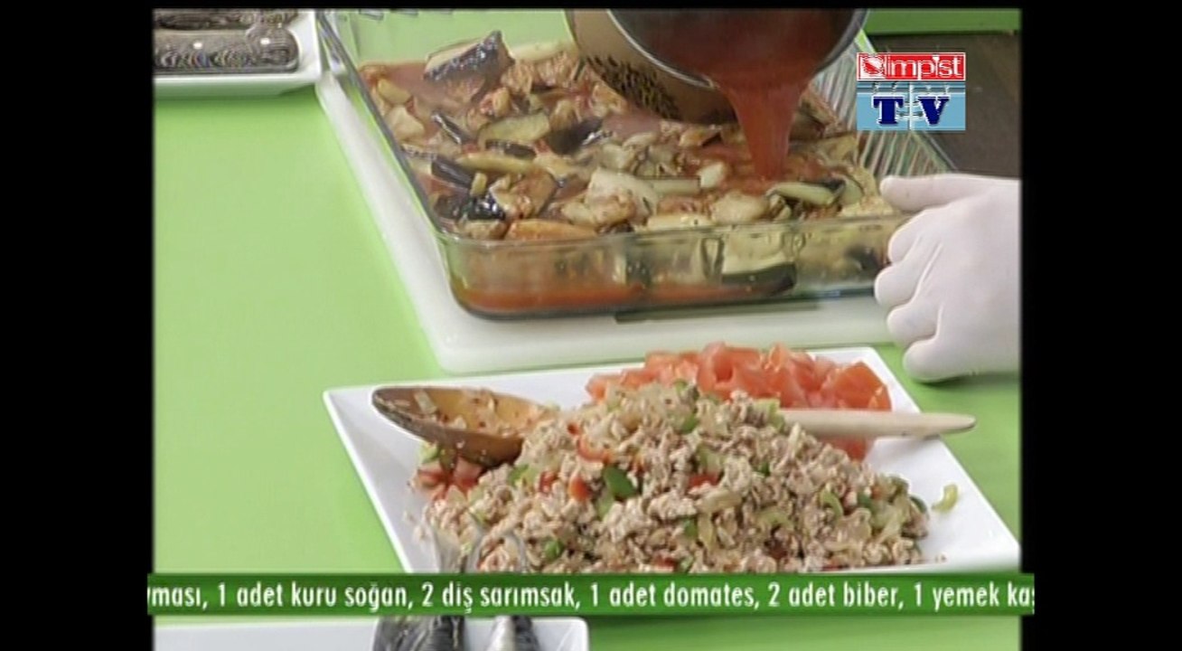 EKŞİ TAVUKLU PATLICAN KEBAP