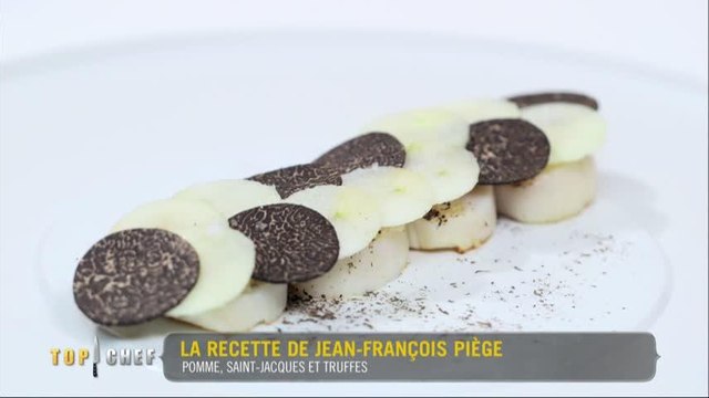 Pomme, Saint-Jacques et truffes par Jean-François Piège