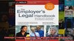Employers Legal Handbook The Manage Your Employees  Workplace Effectively