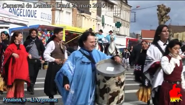 François Lespes au carnaval de Denain 2016