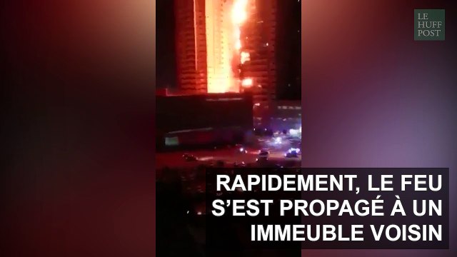 Un incendie dévaste deux tours aux Émirats