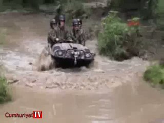 Karada da suda da 8x8... "Arazi canavarı" Türkiye'de