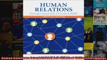 Human Relations Interpersonal JobOriented Skills 12th Edition