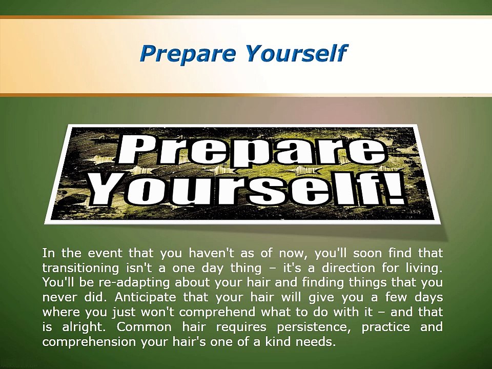 Natural Hair Care Transitioning Tips By Taren Guy