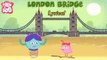 London Bridge Is Falling Down With Lyrics | Popular Nursery Rhyme With Lyrics For Kids