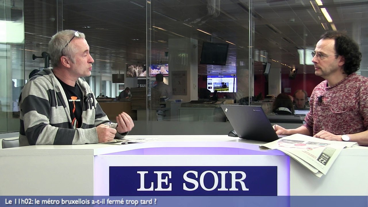 Le 11h02: attentat de Bruxelles : le métro bruxellois a-t-il fermé trop tard?