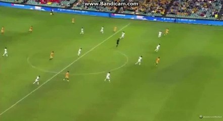 Australia vs Jordan  3-0  goal by  Tim Cahill