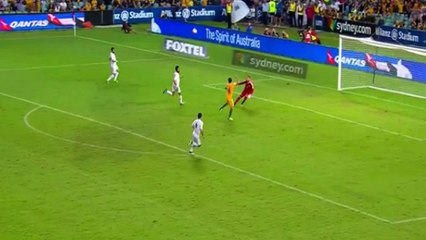 Tim Cahill Second Goal Australia 3 - 0 Jordan (Asia World Cup Qualification) 2016