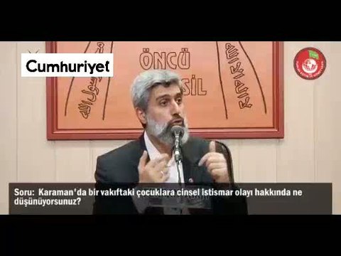 Ensar Vakfı skandalı için bunları söyledi: Peygamberimizin cemaatinde de vardı