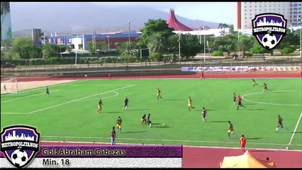 Mariano Díaz Ramírez: MetropolitanosFC derrotó a Margarita FC en el Estadio Ciudad Deportiva Pampatar