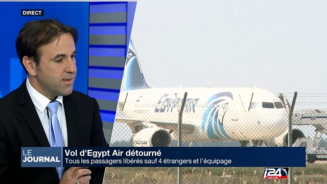 7 personnes toujours retenus à bord de l'avion Egypt Air