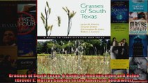 Grasses of South Texas A Guide to Identification and Value Grover E Murray Studies in