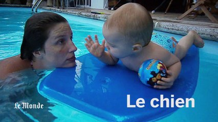 Un bébé s'exprime en langue des signes