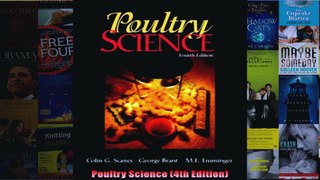 Poultry Science 4th Edition