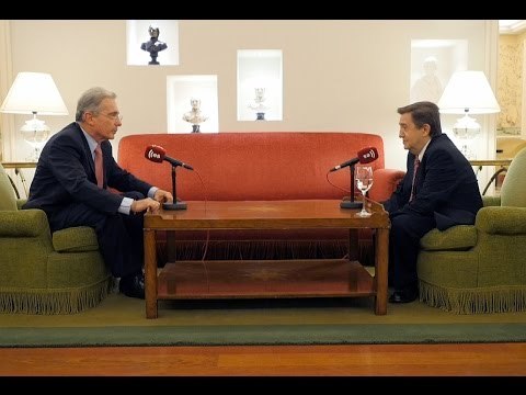 Álvaro Uribe: En Europa es muy fácil hablar de paz y muy arriesgado hablar de seguridad