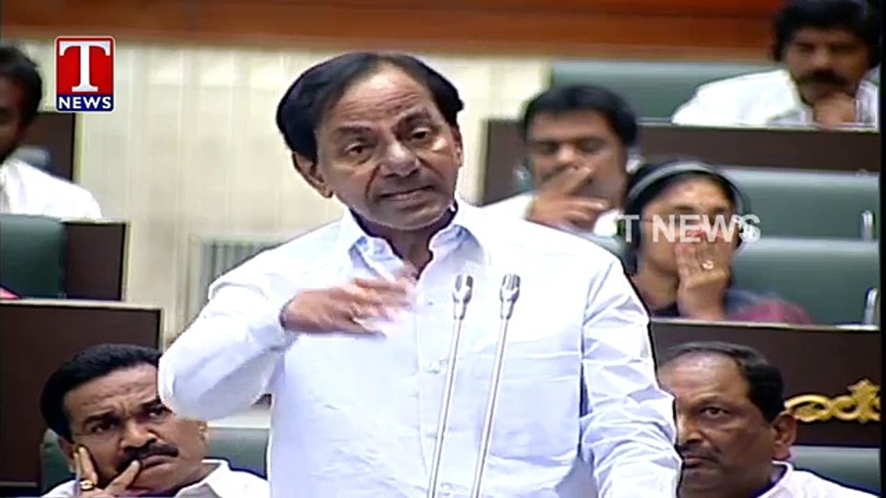 CM KCR Full Speech In Assembly  Telangana Assembly 2016  T News 51