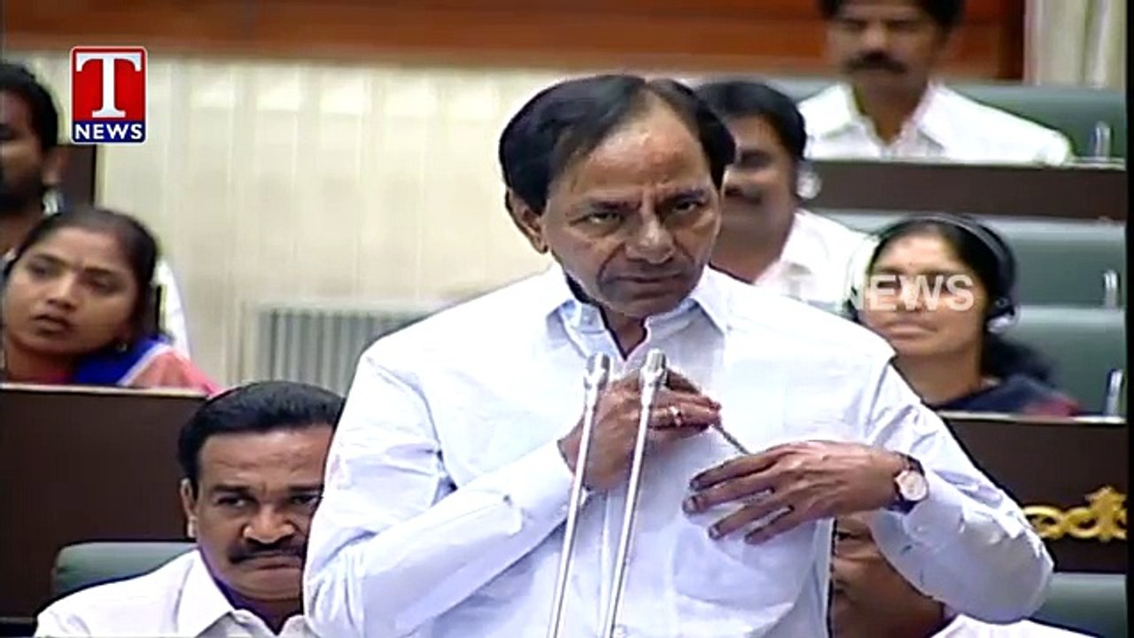 CM KCR Full Speech In Assembly  Telangana Assembly 2016  T News 60
