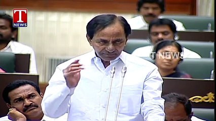 CM KCR Full Speech In Assembly  Telangana Assembly 2016  T News 67