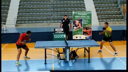 Film Club tennis de table ATT, ping pong, 50 ans avec MARTINEZ et LEGOUT