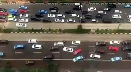 Conduire à Jakarta en Indonésie est un enfer !