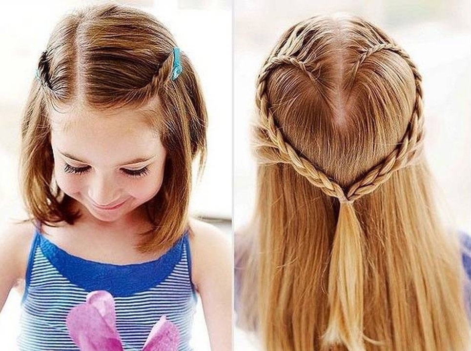 Quick Cute and Easy Hairstyles - Latest Hairstyles - Hairstyles For School- Girls - video Dailymotion