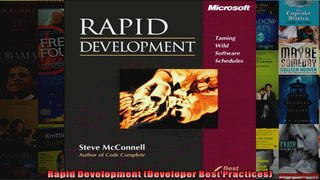 Rapid Development Developer Best Practices