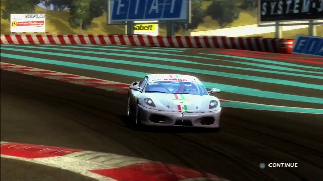 Ferrari Challenge PS3 Replay - Challenge Race at Paul Ricard