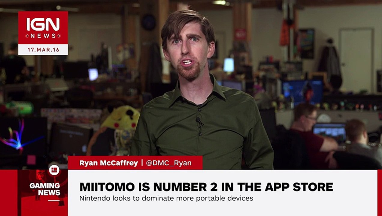 Miitomo Debuts at Number 2 in the App Store - IGN News