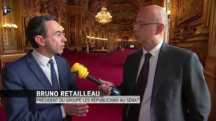 Bruno Retailleau (LR) : "Une demi-réforme (constitutionnelle) ne fait pas une réforme"