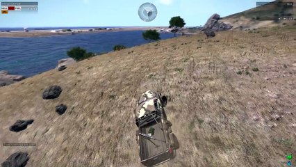 Arma 3 Wasteland with #PhatDan - JET SHOOTING MEEEEE!!!!!!