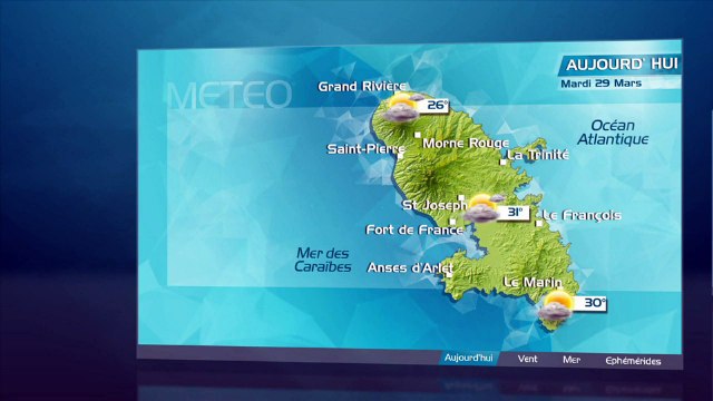 METEO MATIN MARTINIQUE 290316