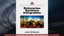 Enterprise Systems Integration Best Practices In series