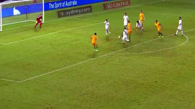 Australia 4 - 0 Jordan Tom Rogic Goal (Asia World Cup Qualification) 29-03-2016