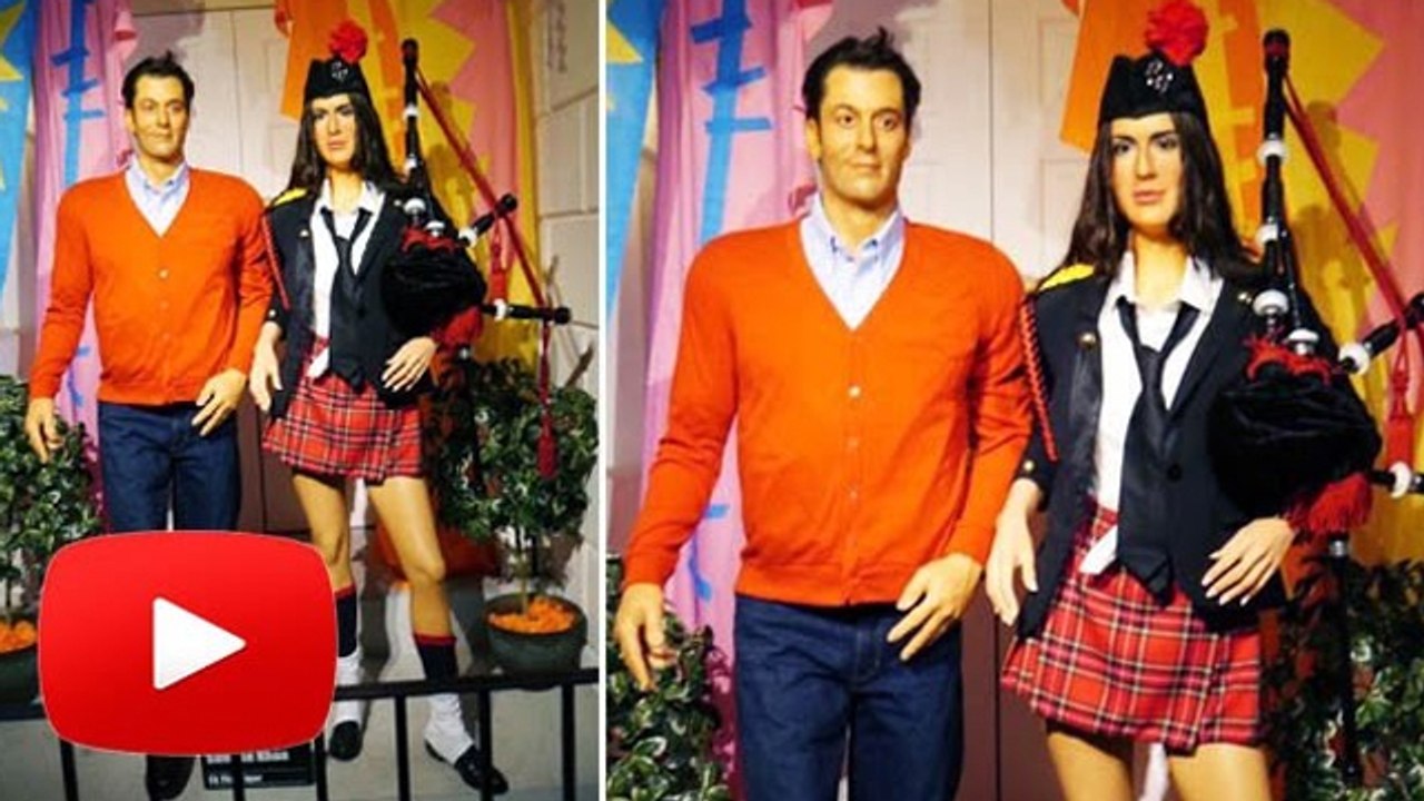 Salman Khan & Katrina Kaif's WAX STATUE In Canada Wax Museum video