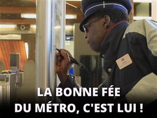 Grâce à cet homme, voyager en métro est un plaisir !