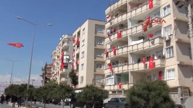 Tarsus Şehit Yüzbaşı Halil Özdemir Son Yolculuğuna Uğurlanıyor-1
