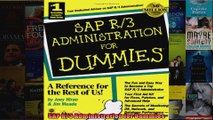 SAP R3 Administration for Dummies