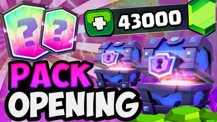 ClashRoyale Pack Opening Super Magical Chest