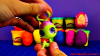 Play Doh Cars 2 Kinder Surprise Moshi Monsters Angry Birds Spongebob Toy Story Surprise Easter Egg