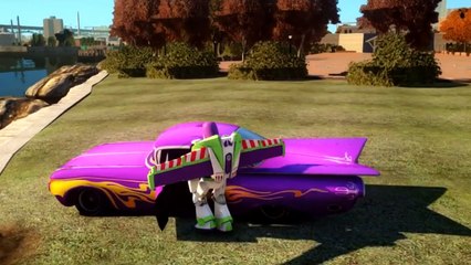 Cars Songs For Kids ♪ Miss Mary Mack ♪ Cars Story Buzz Lightyear Ramone Spider-Man