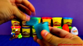 Play Doh Cars 2 Kinder Surprise Peppa Pig Angry Birds Goofy Surprise Egg Easter Egg