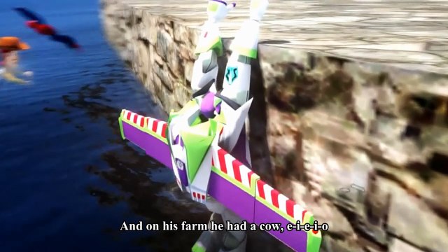 Cars Spiderman Nursery ♪ Old MacDonald Had a Farm ♪ Lightning Marvel Superhero Cars Ramone Spider-Man