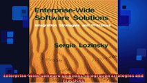 EnterpriseWide Software Solutions Integration Strategies and Practices