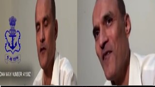 Serving R&AW officer Kulbhushan Yadav speaks in a video statement.