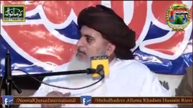 خادم حسین رضوی جنرل راحیل کے بارے میں ایسی زبان کا استعمال کہ بس