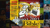 Microsoft Office Project 2003 Bible