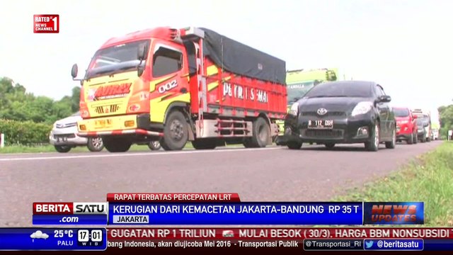 Jokowi Pimpin Ratas Percepatan Proyek LRT